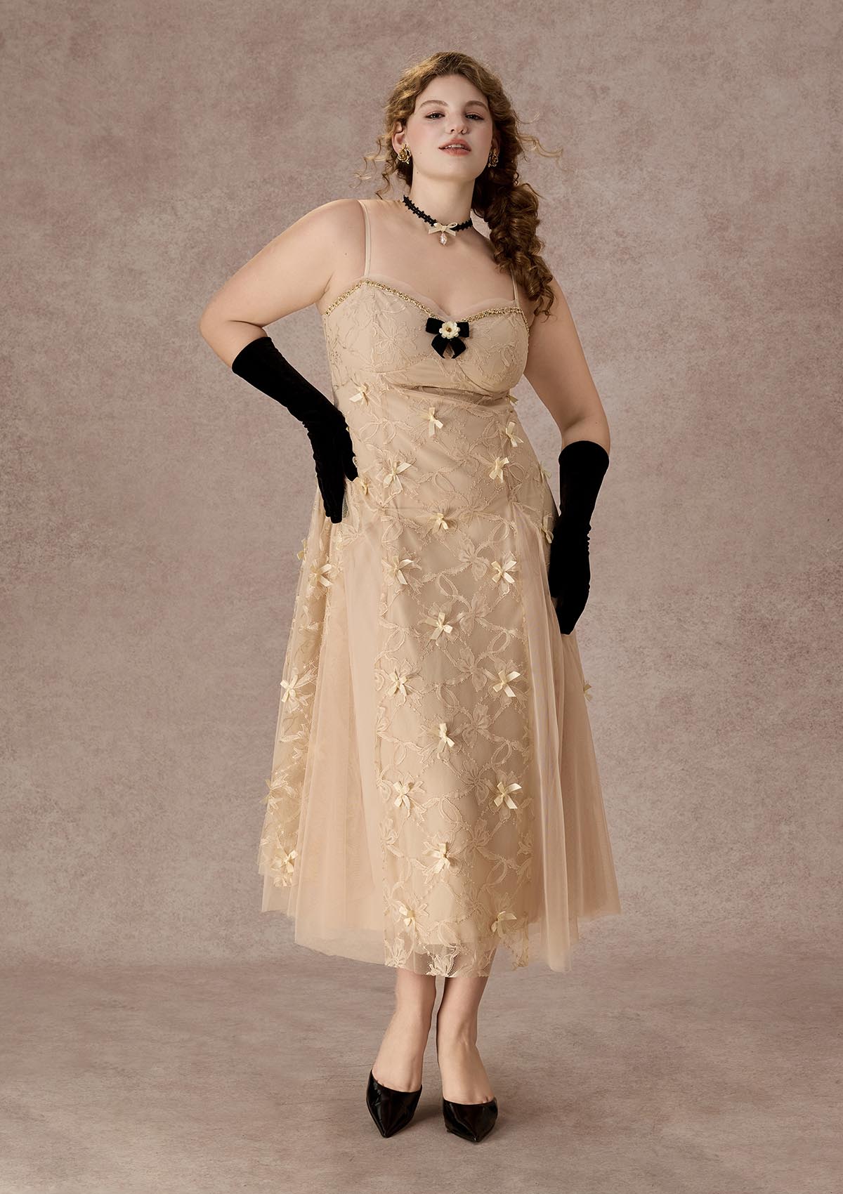 Curve&Plus Lady Cozy Dress(Long)