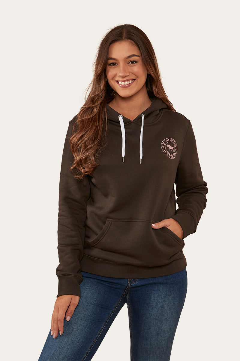 Signature Bull Womens Pullover Hoodie
