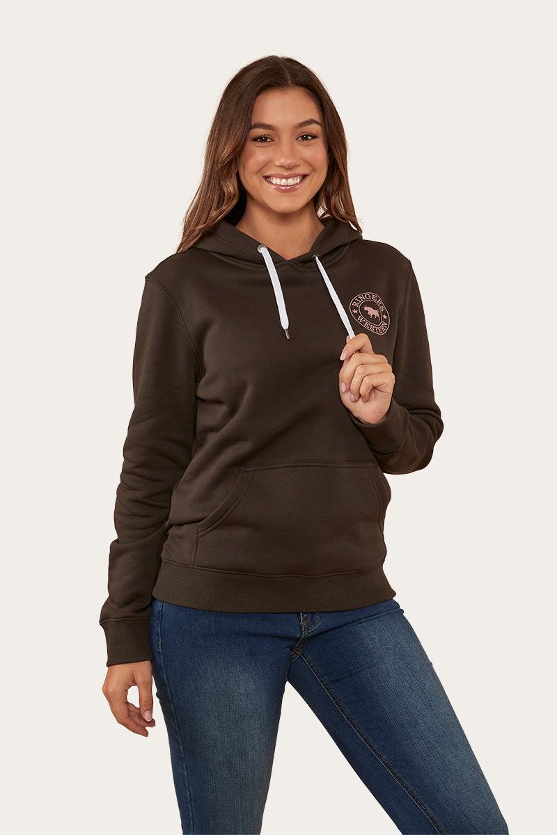 Signature Bull Womens Pullover Hoodie