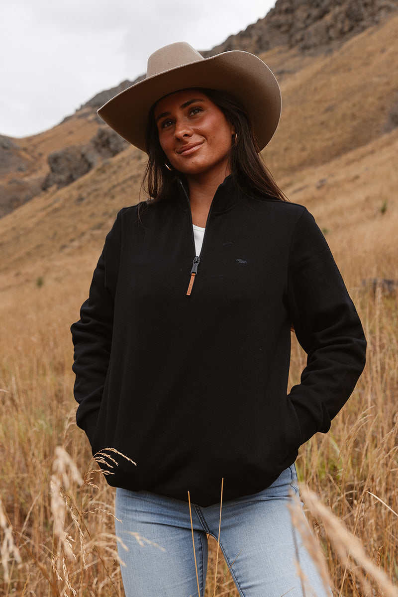 Peninsula Womens 1/4 Zip Crew
