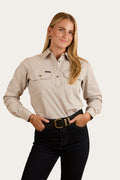Pentecost River Womens Half Button Coolmax Work Shirt