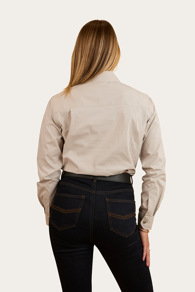 Pentecost River Womens Half Button Coolmax Work Shirt