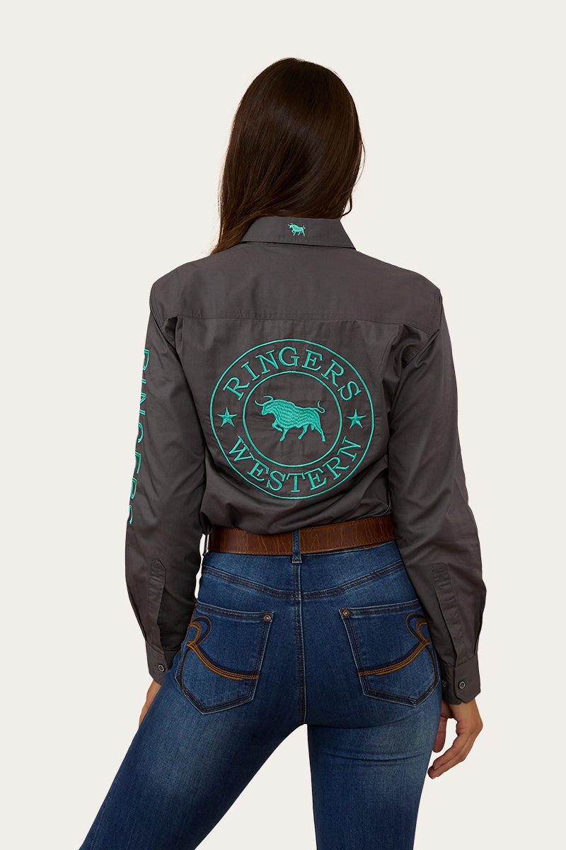 Signature Jillaroo Womens Half Button Work Shirt