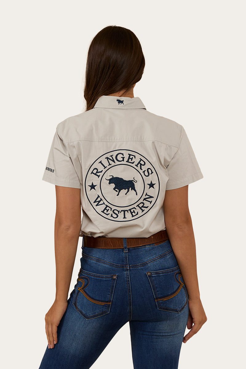 Signature Jillaroo Womens Full Button SS Work Shirt