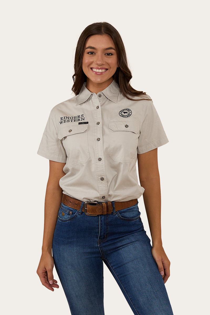 Signature Jillaroo Womens Full Button SS Work Shirt
