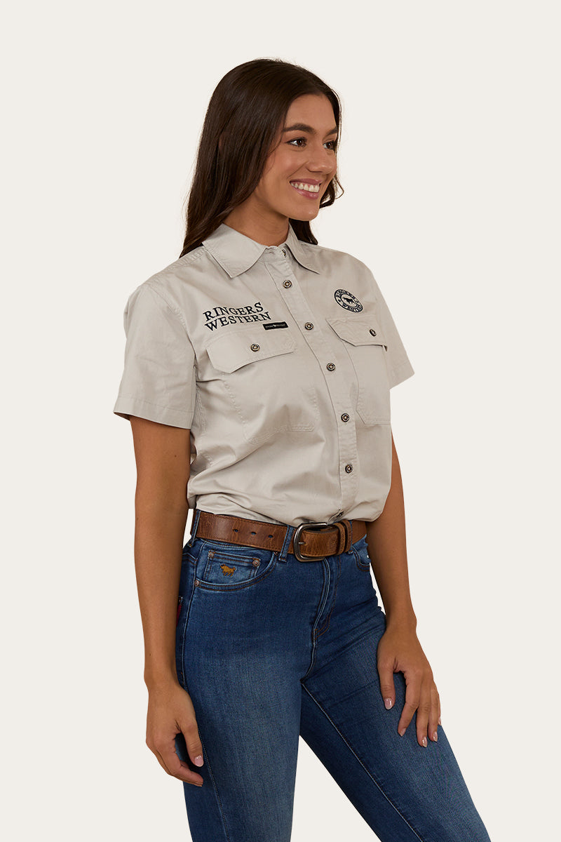 Signature Jillaroo Womens Full Button SS Work Shirt