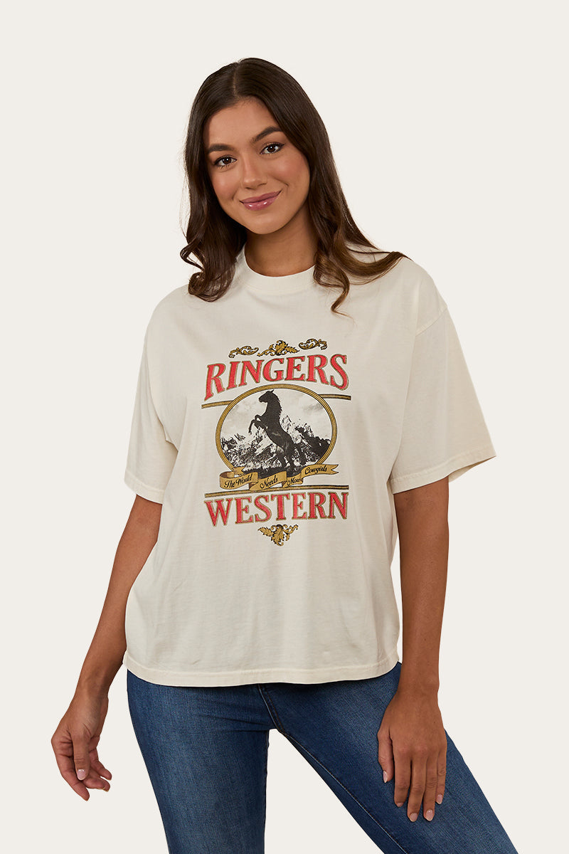 Horsin Around Womens Oversized T-Shirt