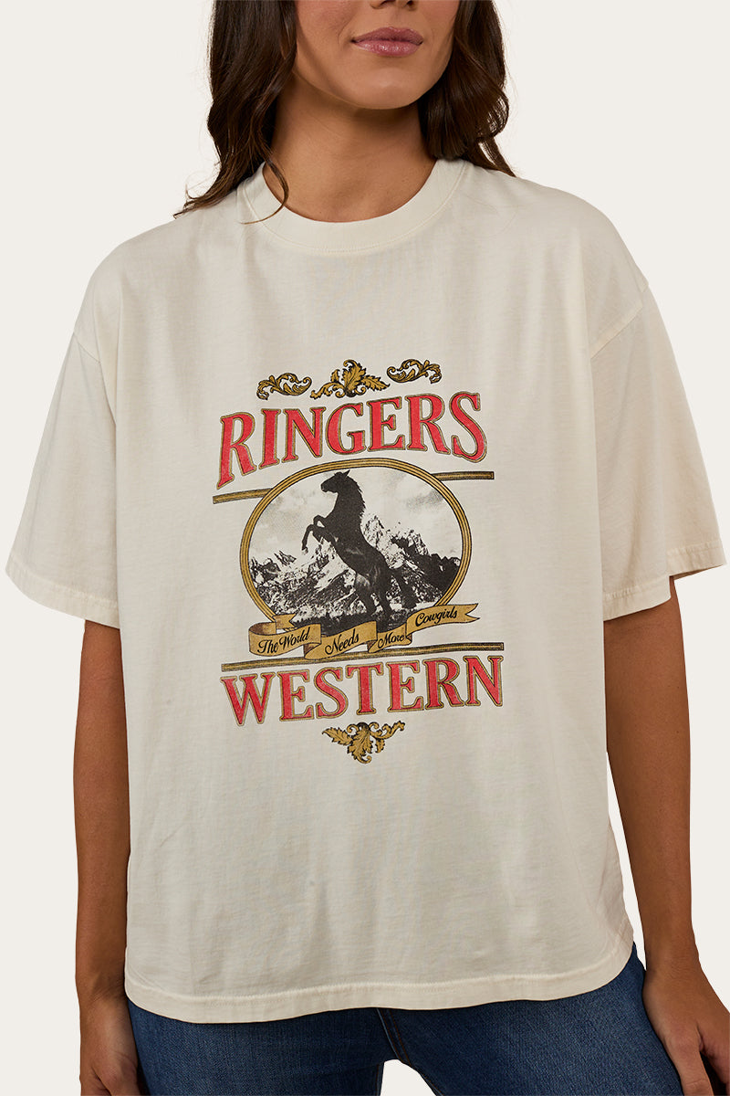 Horsin Around Womens Oversized T-Shirt