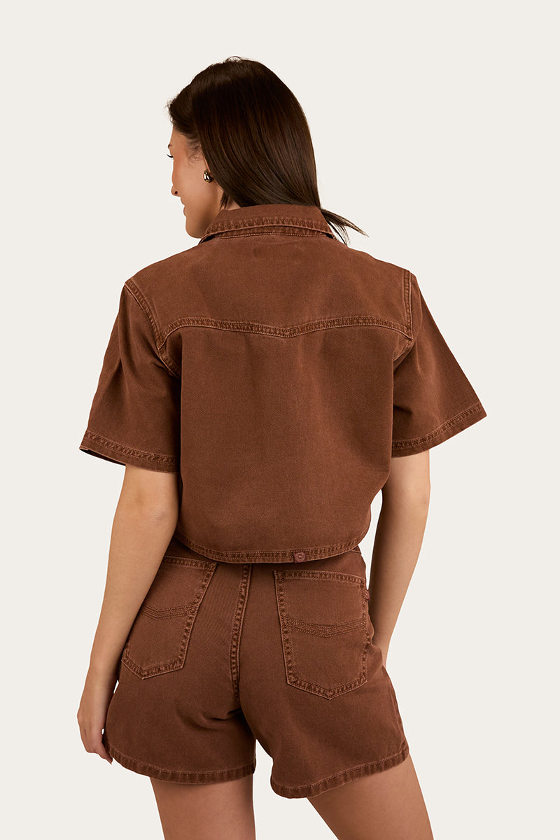 Iris Womens Denim Top