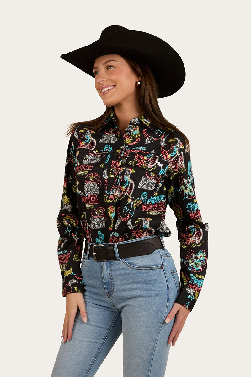 The Dyno Womens Limited Edition Half Button Work Shirt
