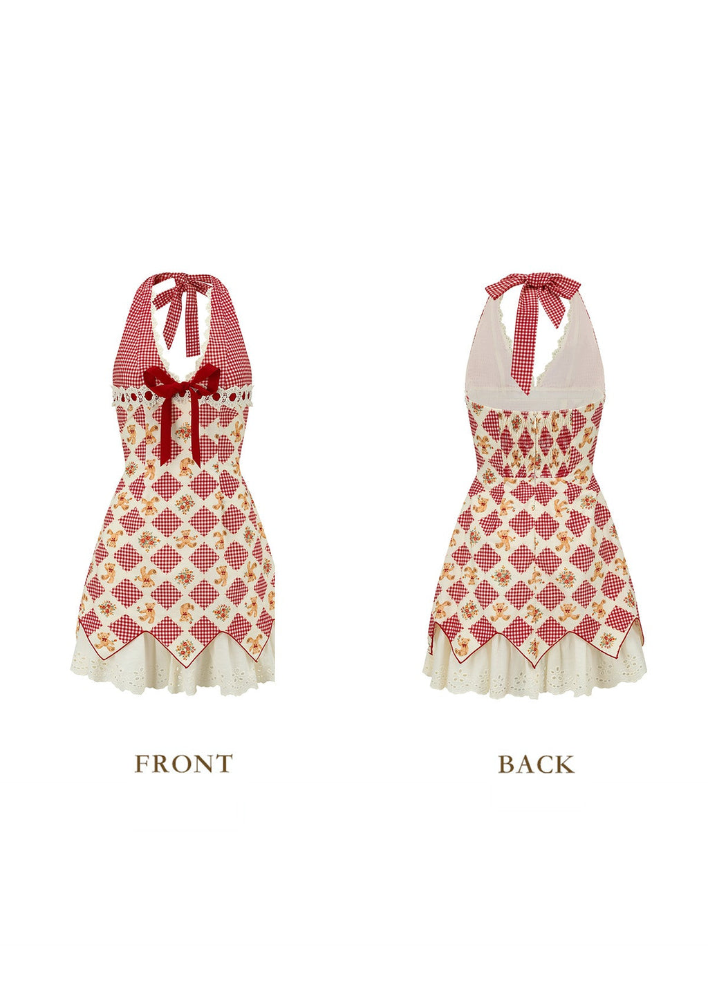Picnic with Teddy Dress (Short)