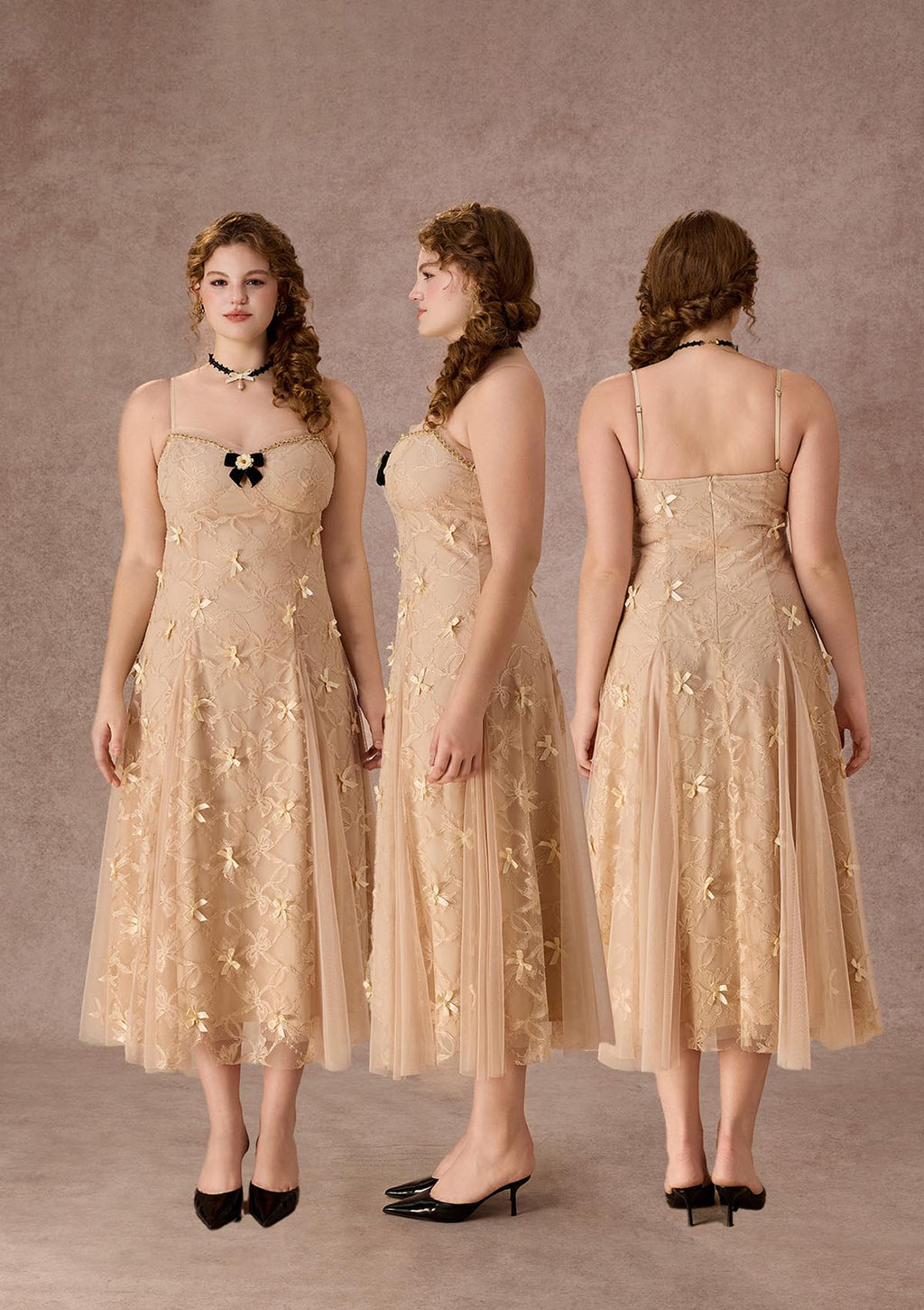 Curve&Plus Lady Cozy Dress(Long)