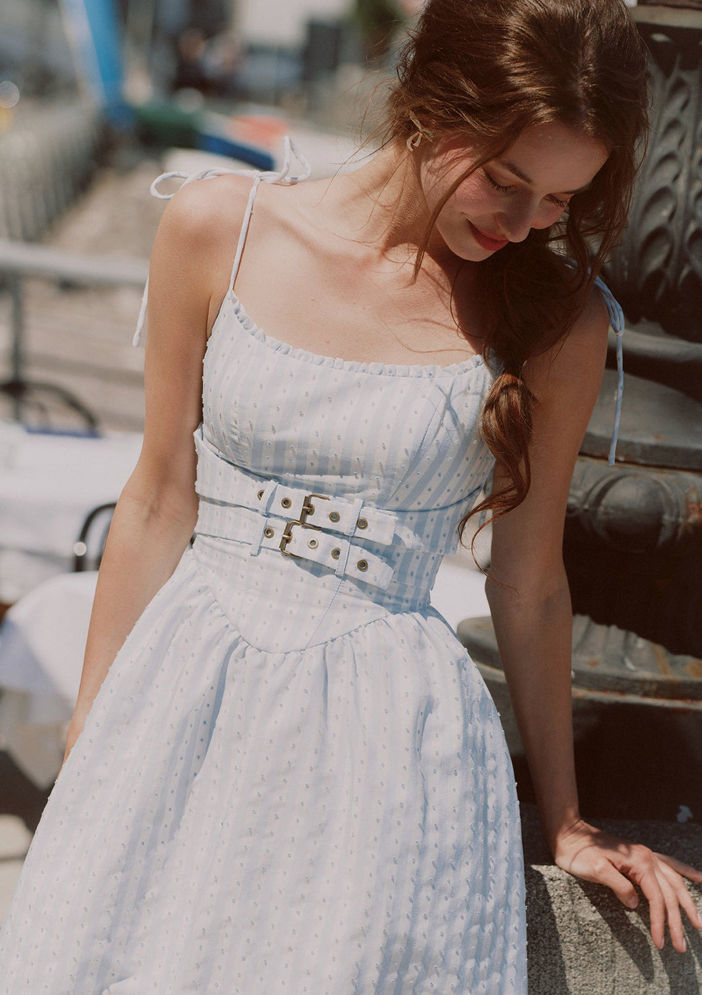 Azure Holiday Dress (Long)
