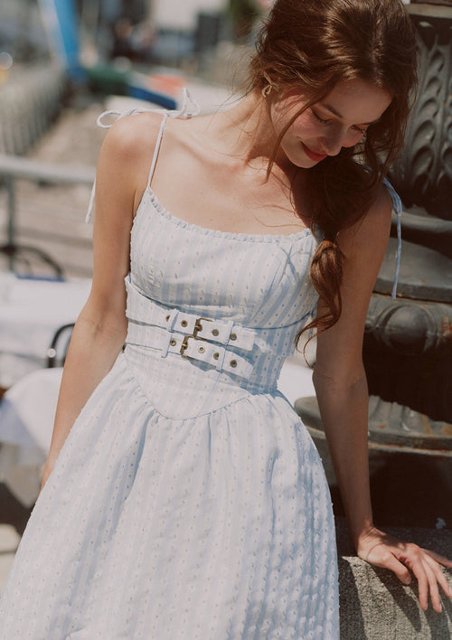 Azure Holiday Dress (Long)