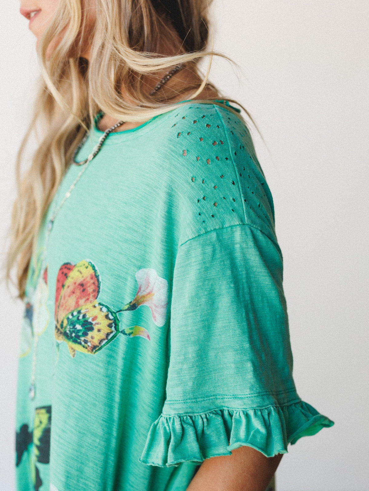 Garden Walks Maxi Dress - Green Acorn