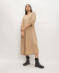 The TENCELåä? Puff-Sleeve Dress | Cornstalk