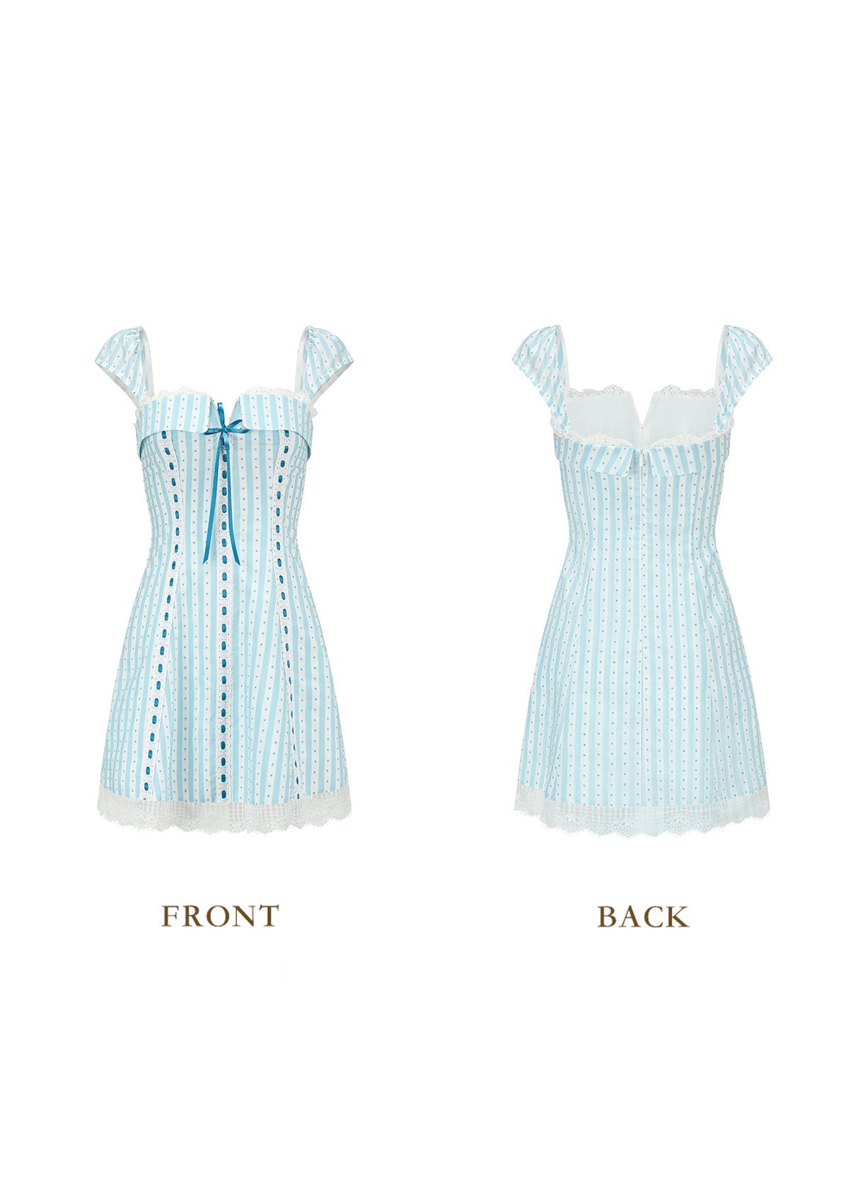 Azure Holiday Dress (Short)