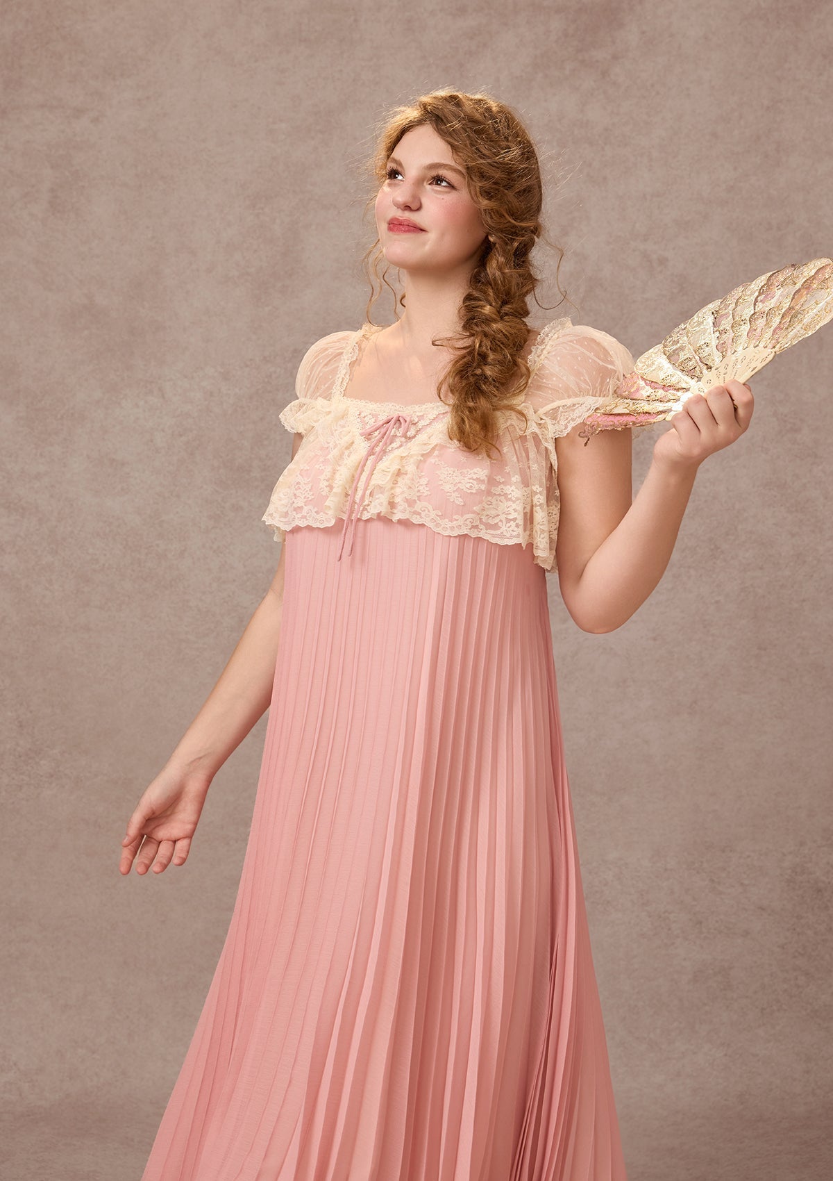 Curve&Plus Honeyed Peach Bloom Dress