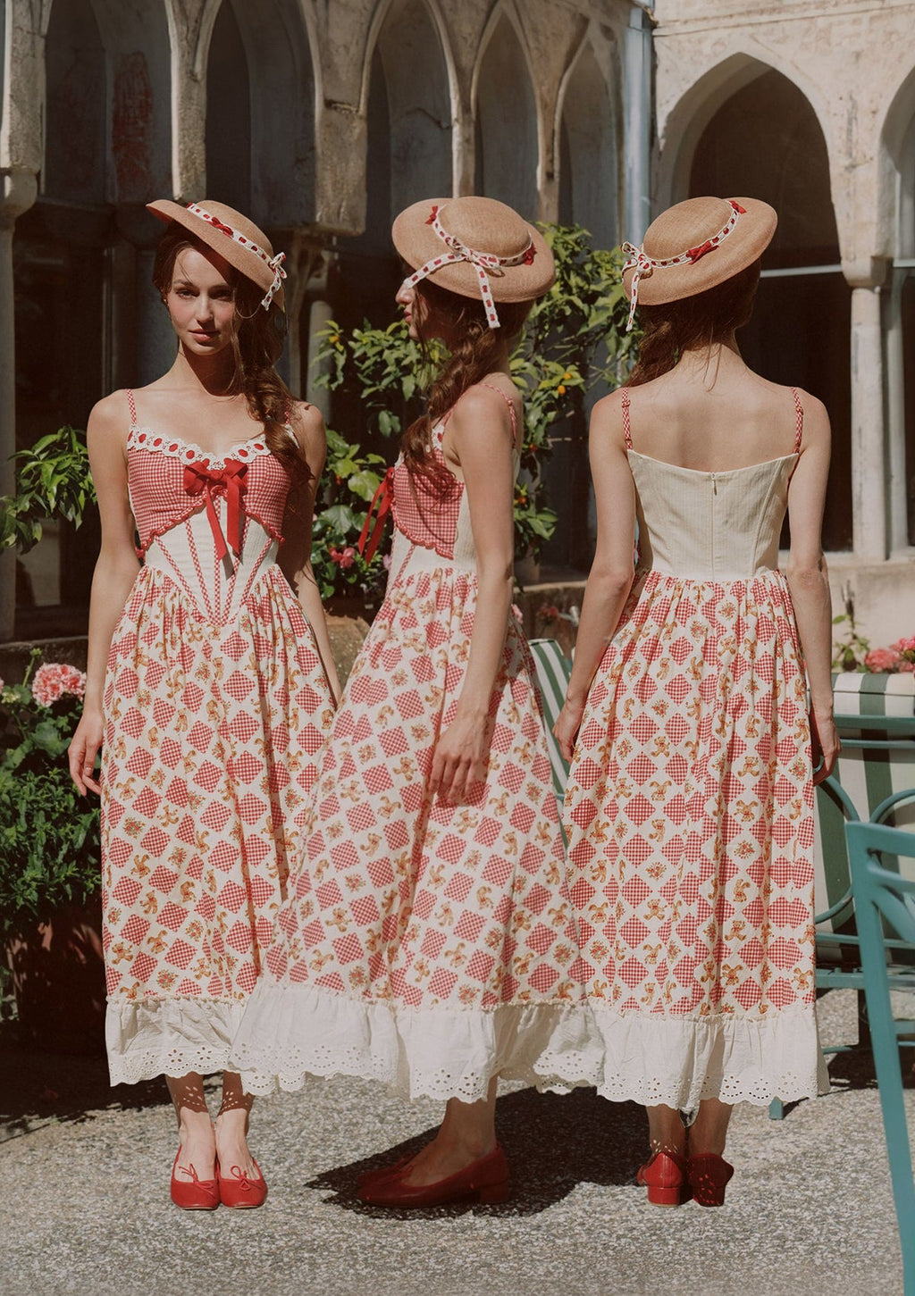 Picnic with Teddy Dress (Long)