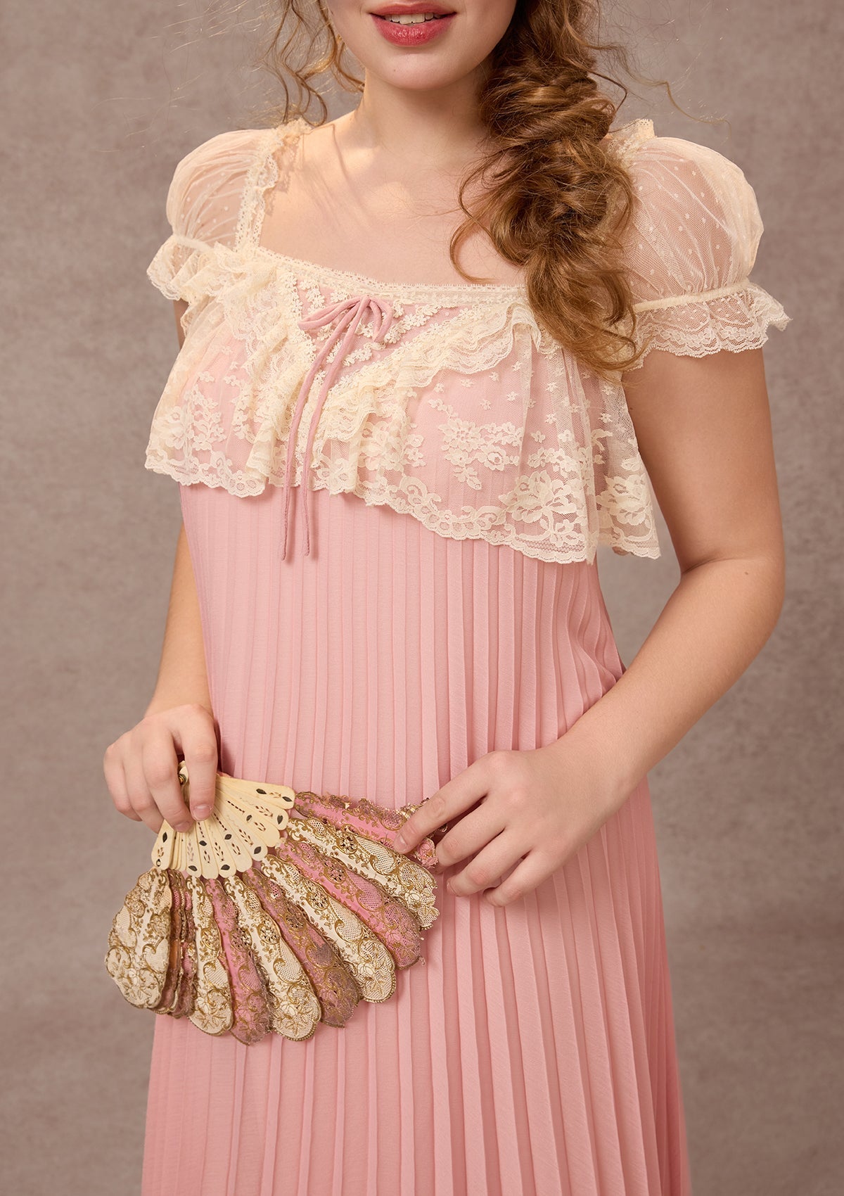 Curve&Plus Honeyed Peach Bloom Dress