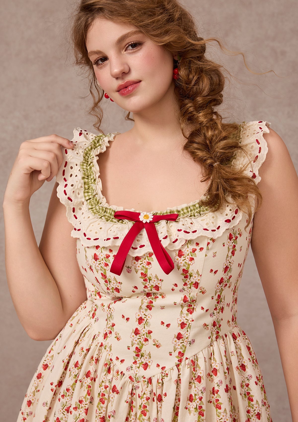 Curve&Plus Wildberry Picnic Dress