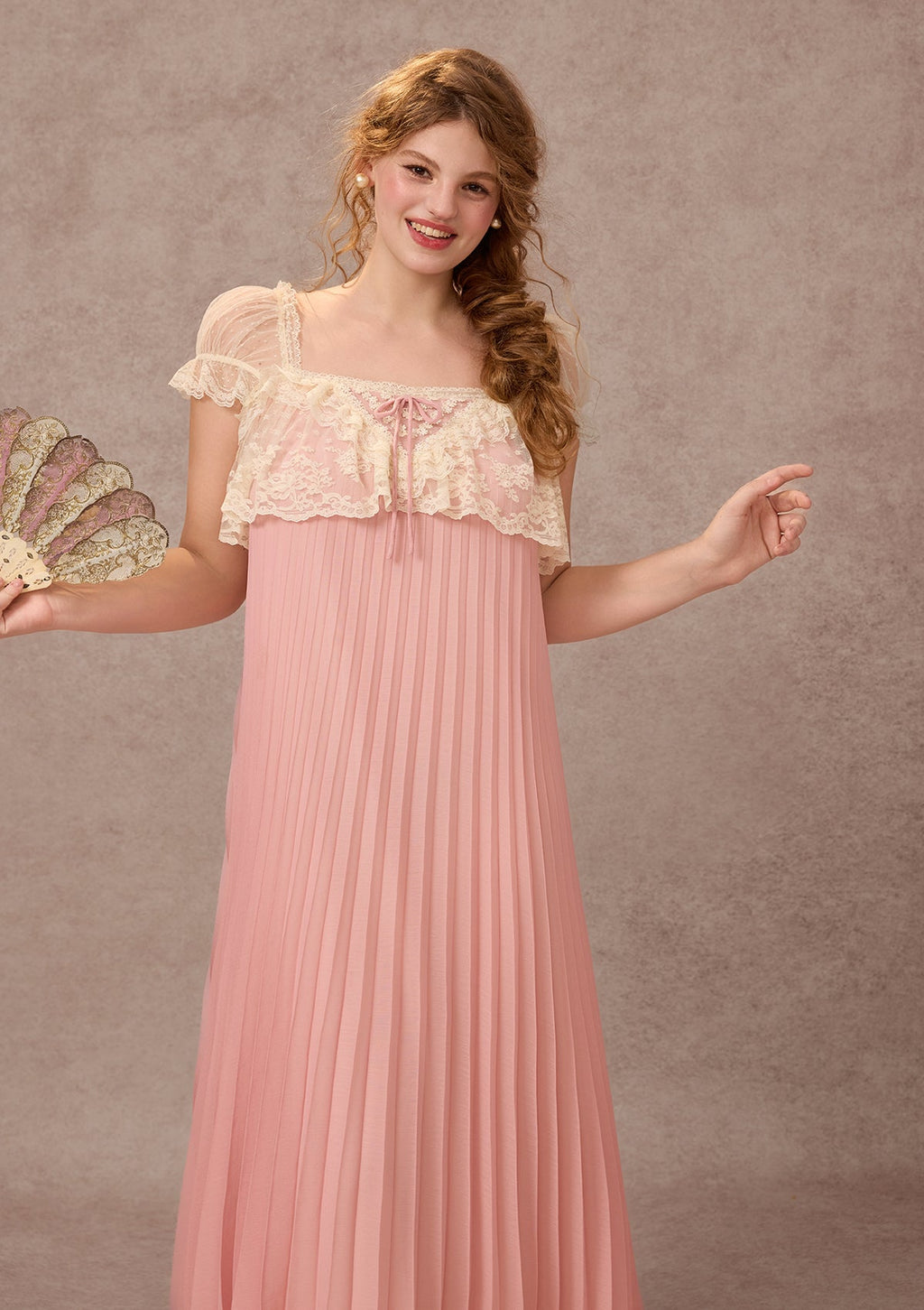 Curve&Plus Honeyed Peach Bloom Dress