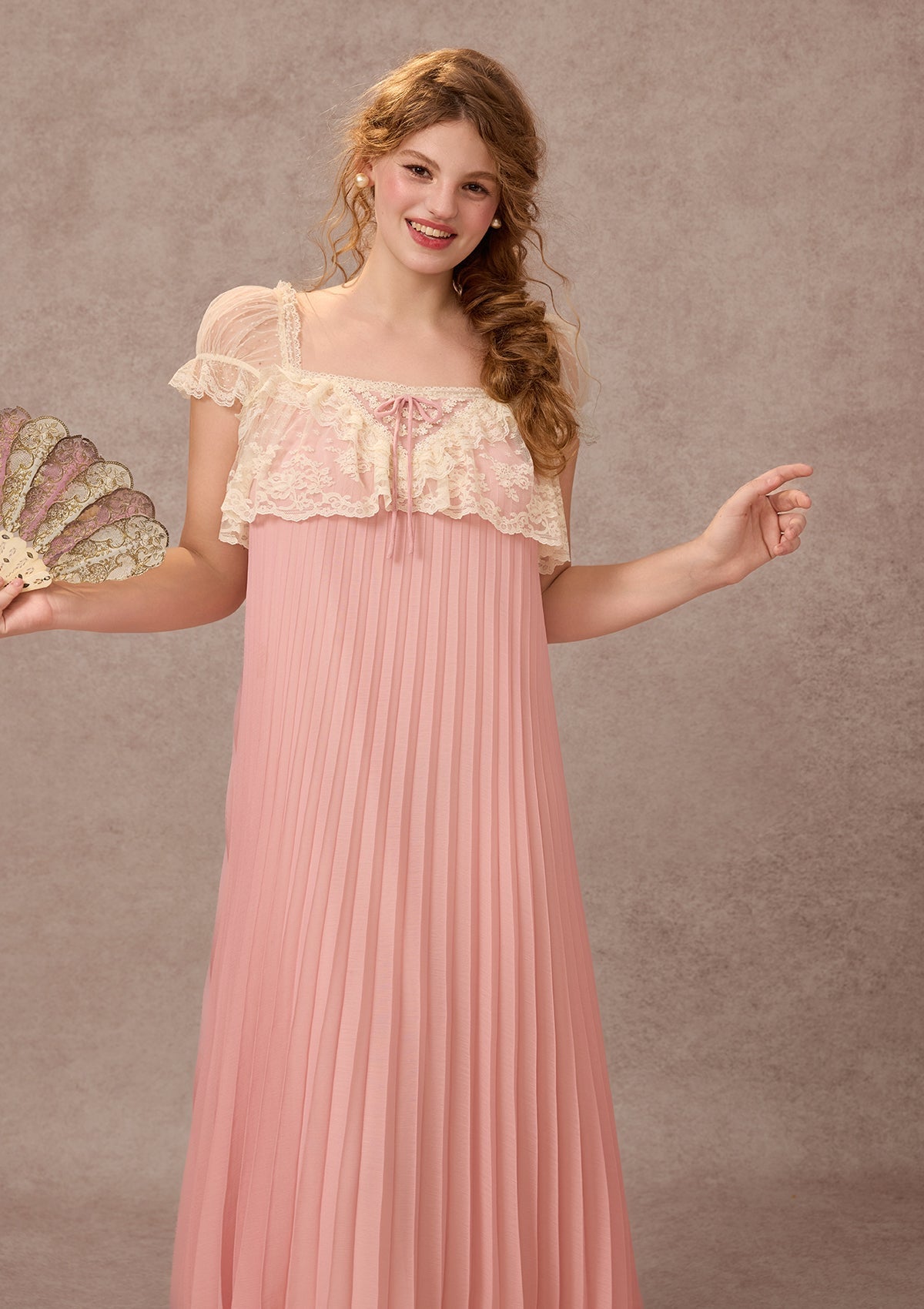 Curve&Plus Honeyed Peach Bloom Dress