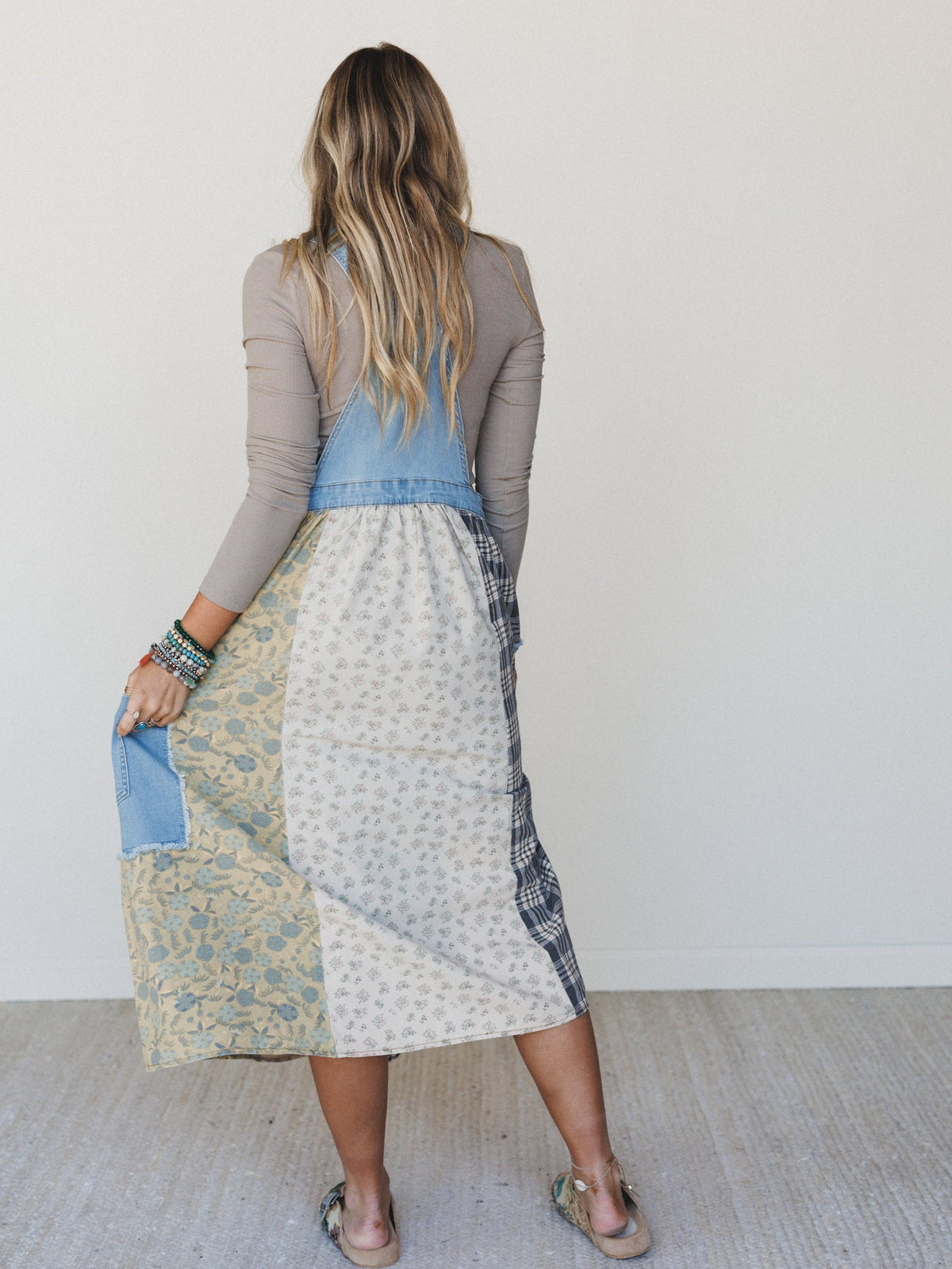 Prairie Star Dress - Denim