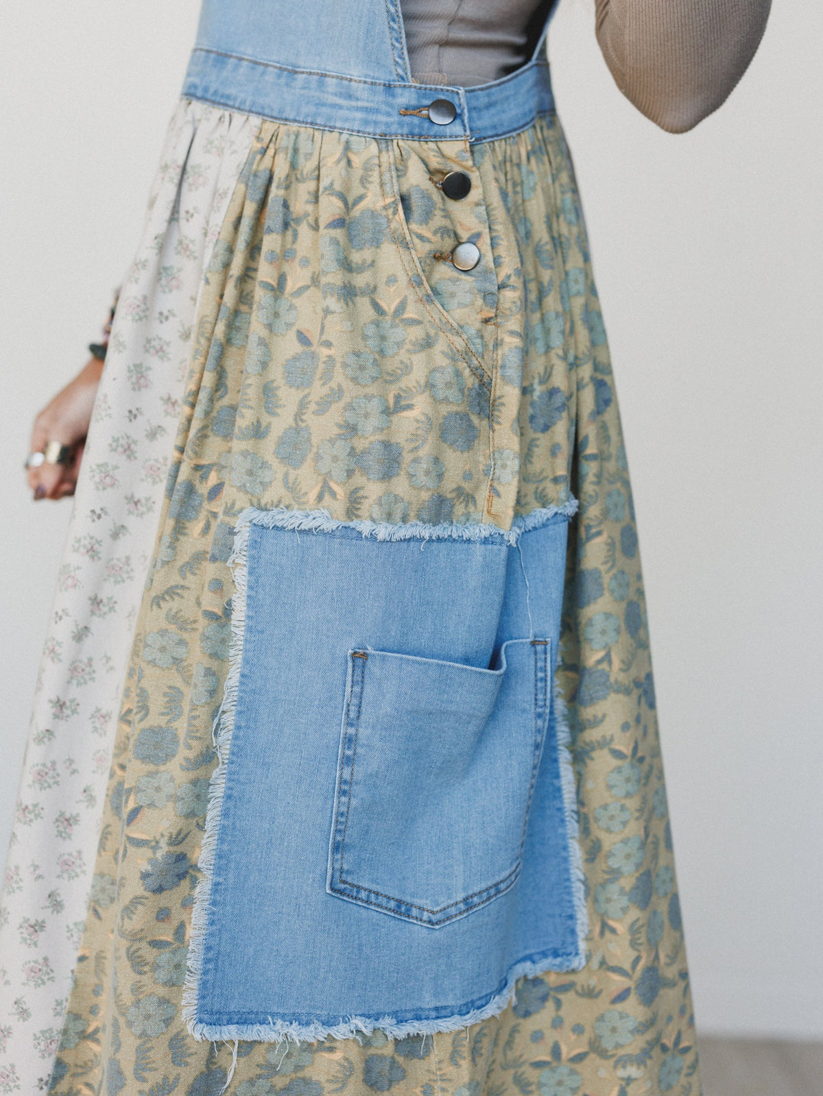 Prairie Star Dress - Denim