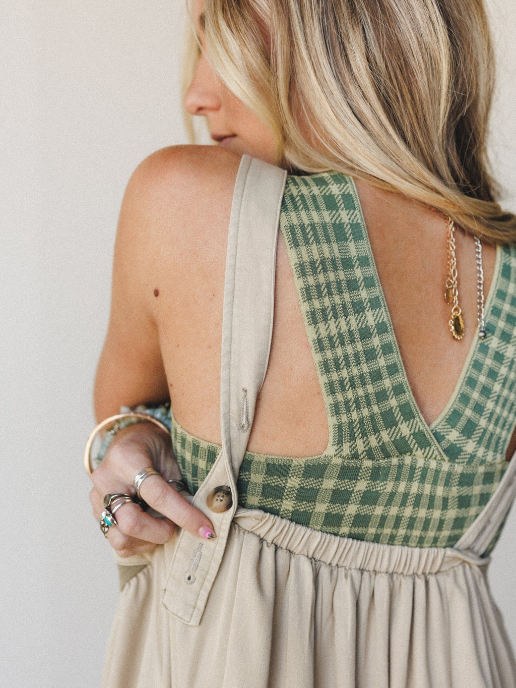 Floral Gazer Maxi Dress - Dusty Sage