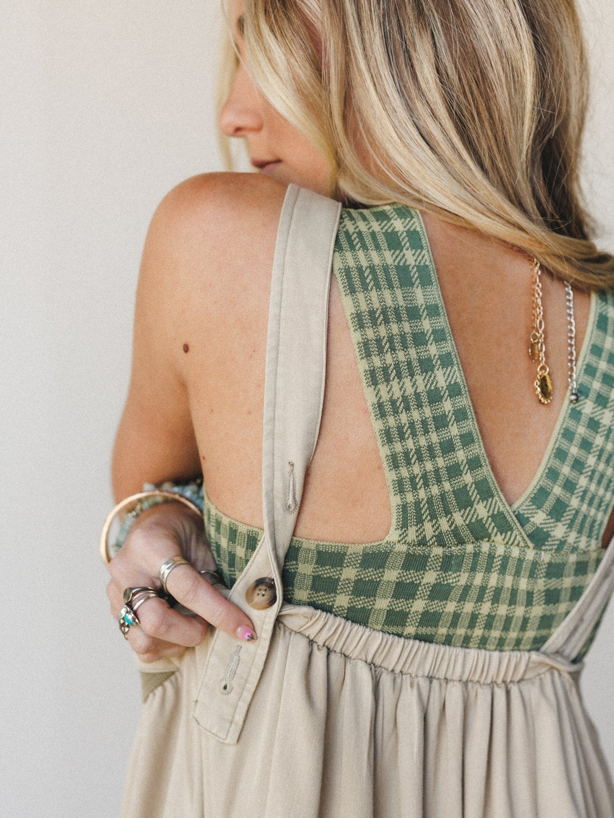 Floral Gazer Maxi Dress - Dusty Sage