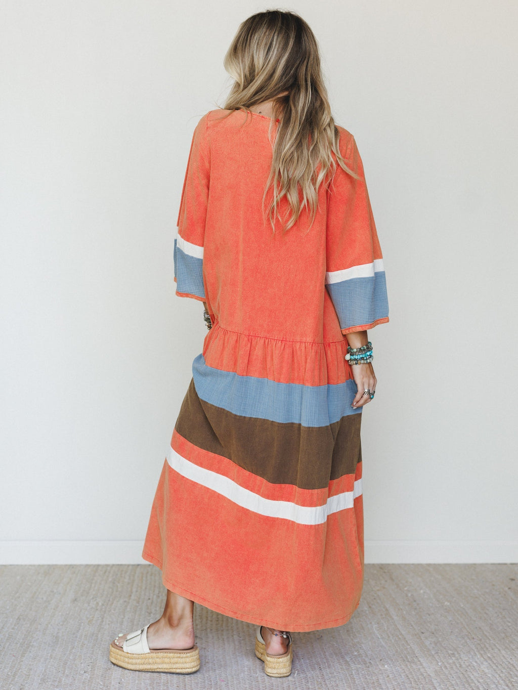 Savanna Maxi Dress - Rust