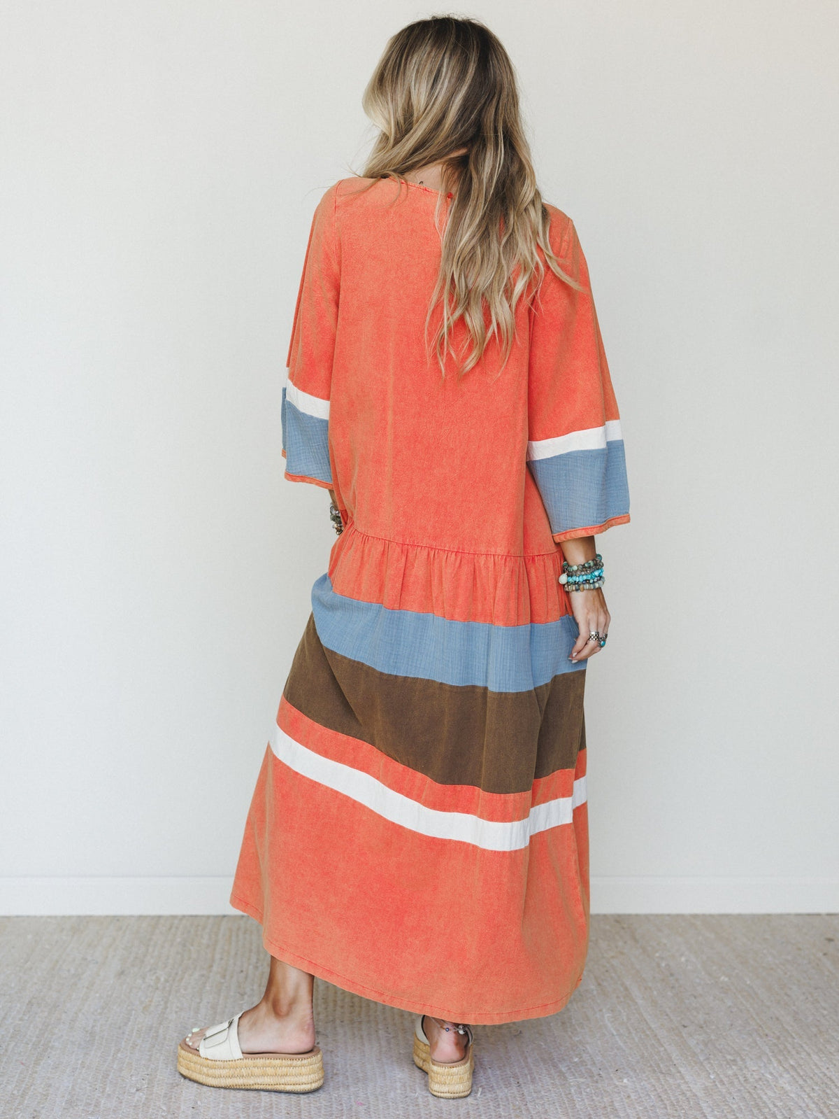 Savanna Maxi Dress - Rust