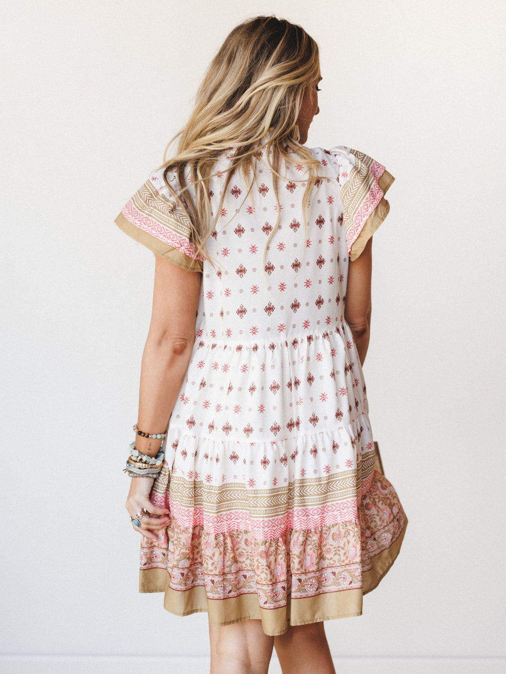 Off to The Races Dress - Natural