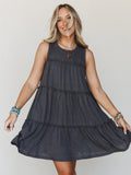 The Nest Dreamy Tiers Dress - Black