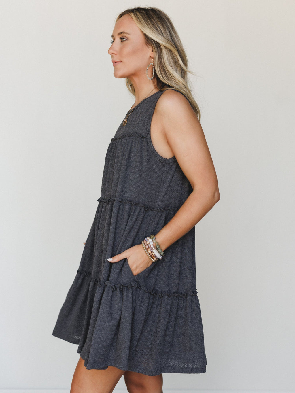 The Nest Dreamy Tiers Dress - Black