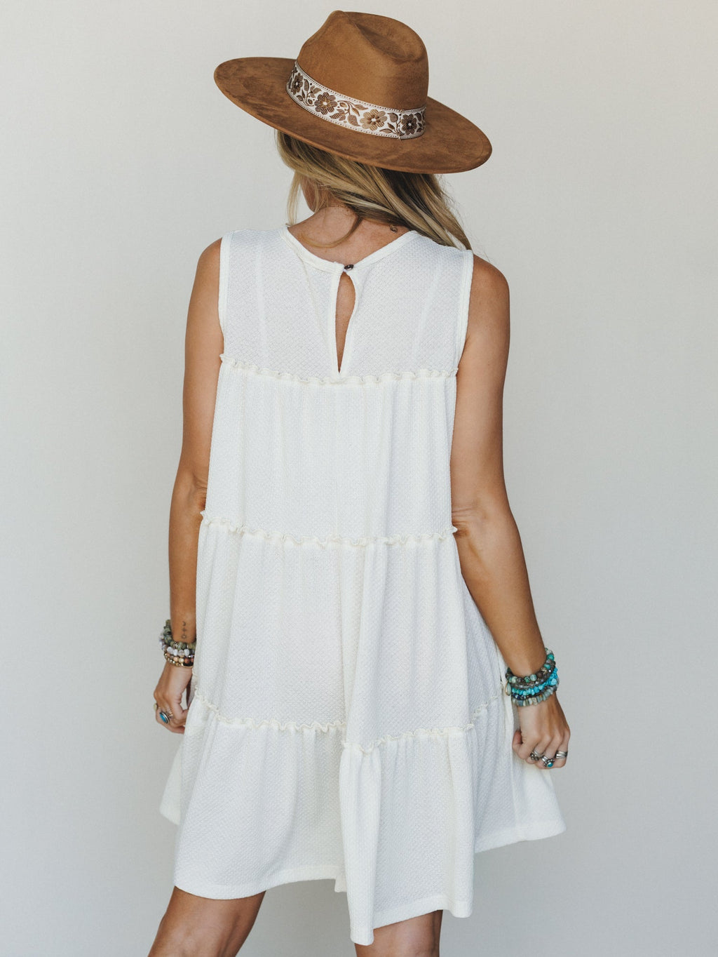 The Nest Dreamy Tiers Dress - Cream