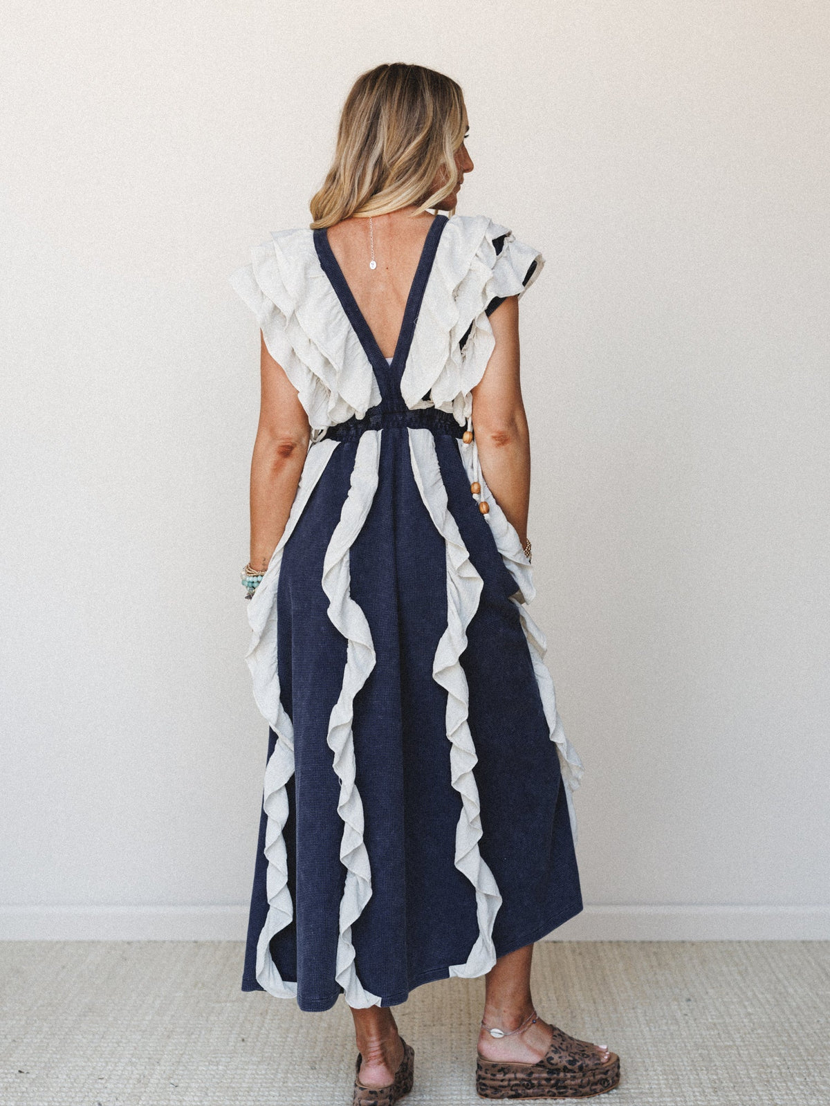 Honey Maple Dress - Washed Blue