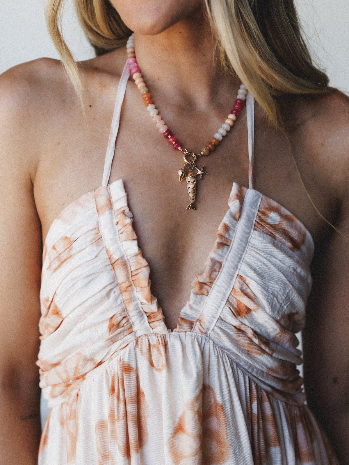 Flower Power Maxi Dress - Cream