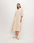 The TENCELåä? Puff-Sleeve Dress | Whisper Pink